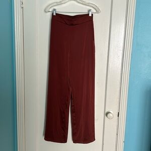 Burgundy Pajama Pants